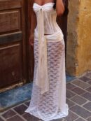 AMORA MAXI SKIRT WHITE