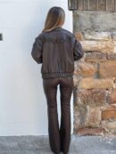 CADEN JACKET DARK BROWN