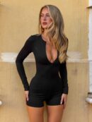 CASEY PLAYSUIT BLACK