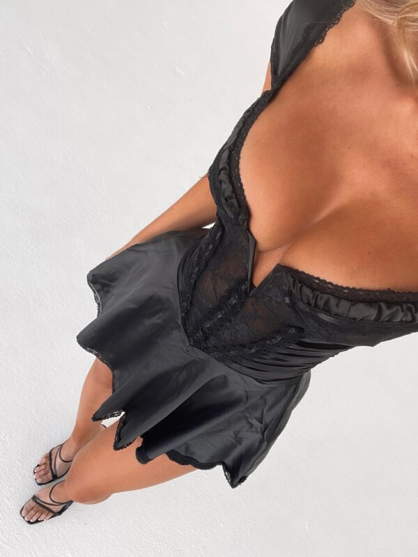 DELTA MINI DRESS BLACK - Image 3