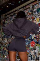 BRAXTON BIKE SHORTS SLATE GREY
