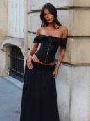 LUBELA CORSET TOP BLACK