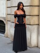 LUBELA CORSET TOP BLACK