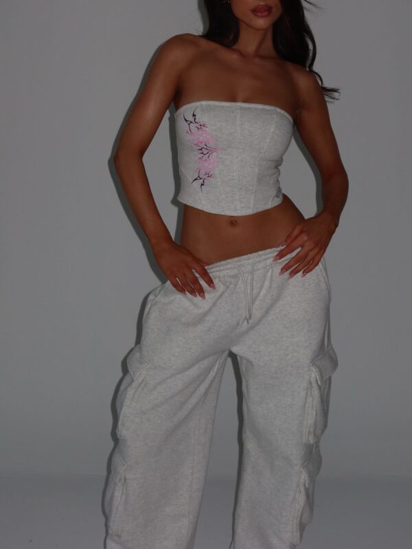 PARSON CORSET TOP GREY - Image 3